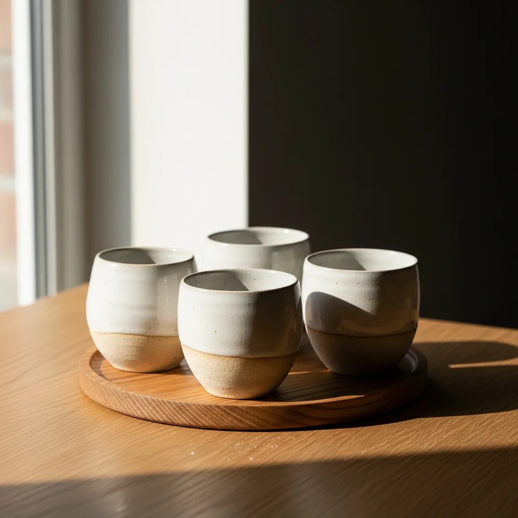 Keramisk Kopsæt 4-pak