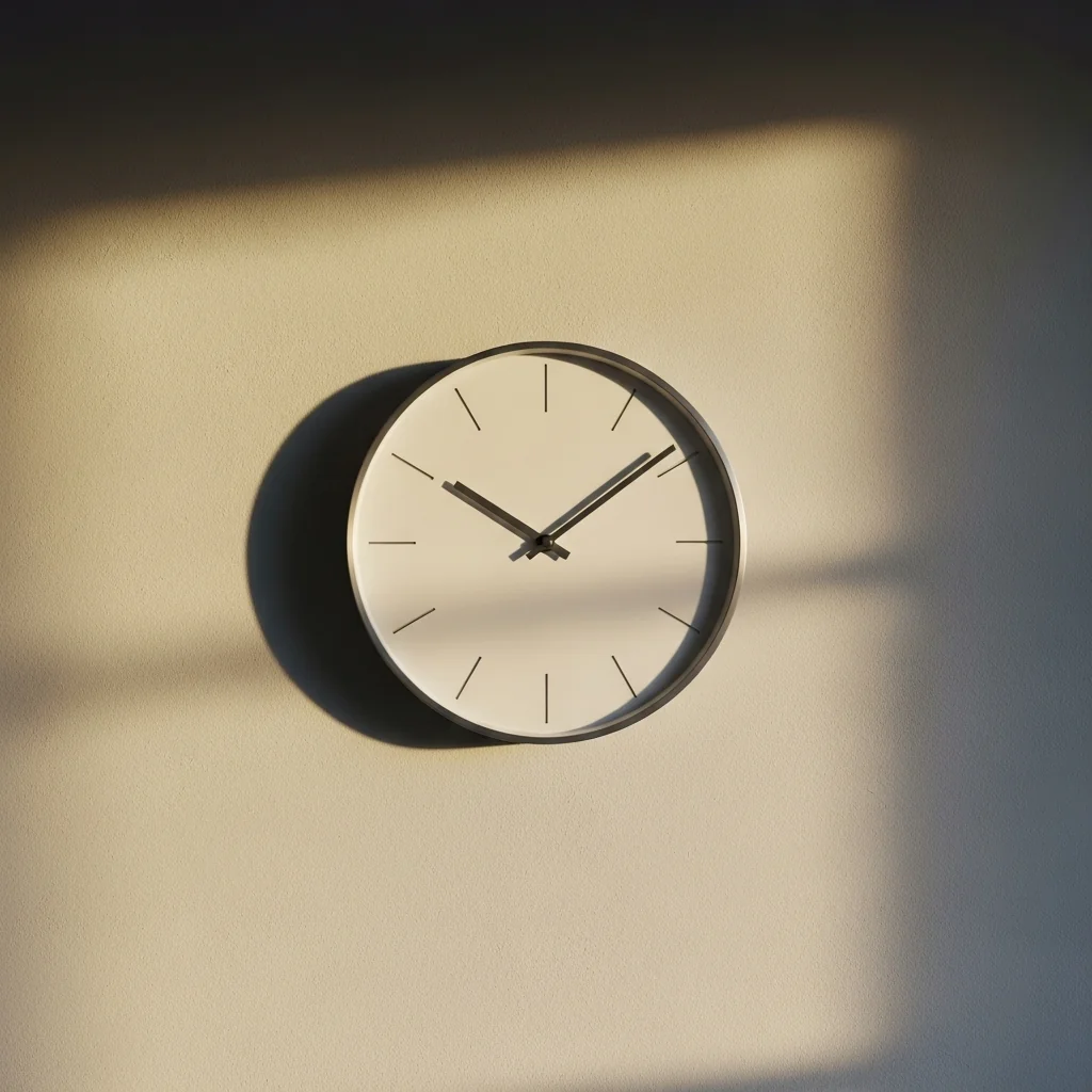 Vægur Minimalistisk